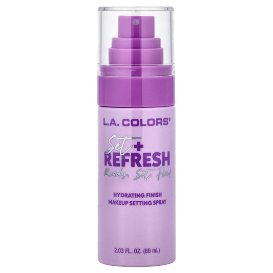L.A. Colors, Set + Refresh, Makeup Setting Spray, CSS339 Hydrating, 2.03 fl oz (60 ml)