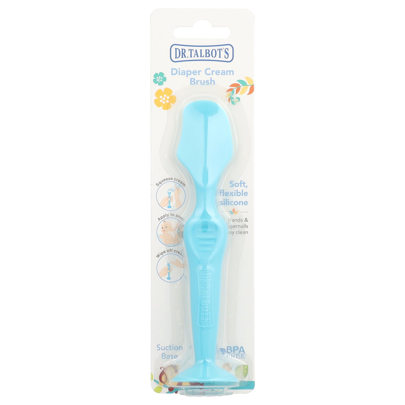 Dr. Talbot's, Diaper Cream Brush, Blue, 1 Brush