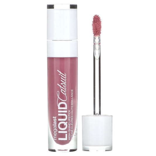 wet n wild, MegaLast, Liquid Catsuit, High-Shine Lipstick, 943B Chic Got Real, 0.2 oz (5.7 g)