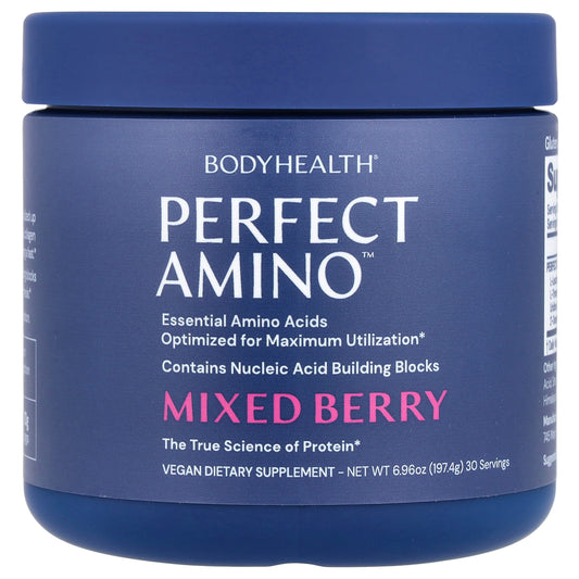 BodyHealth, Perfect Amino™, Mixed Berry , 6.96 oz (197.4 g)