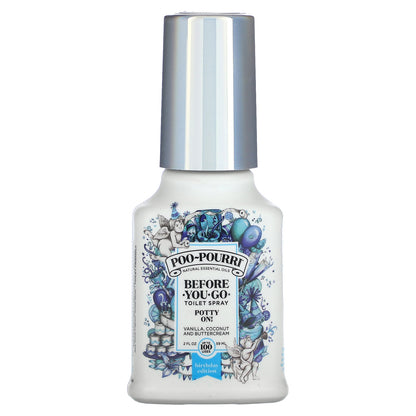 Poo-Pourri, Before-You-Go® Toilet Sprays, Potty On!, 2 fl oz (59 ml)