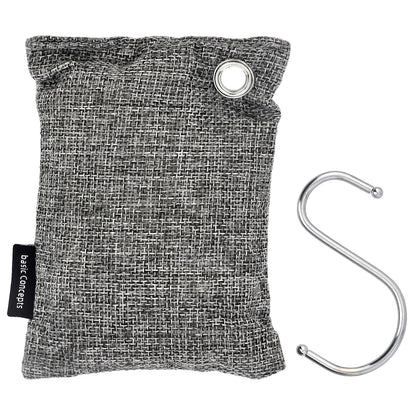 basicConcepts, Bamboo Charcoal, Odor Absorbing Bags, 6 Pack