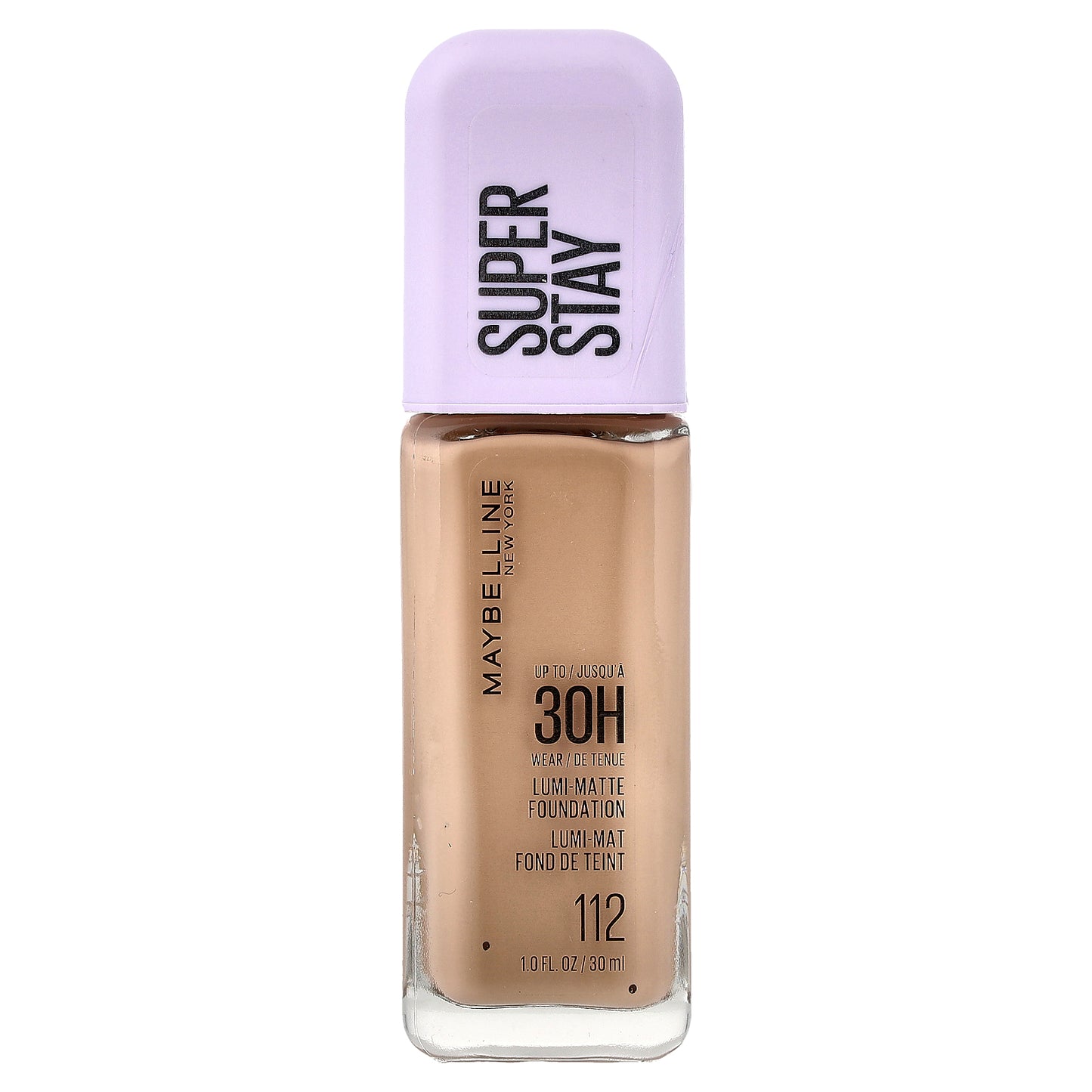 Maybelline, Super Stay, Lumi-Matte Foundation, 112, 1 fl oz (30 ml)