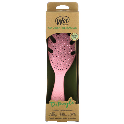 Wet Brush, Go Green Detangler, Pink, 1 Brush