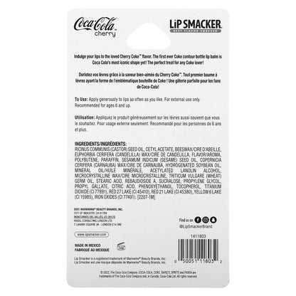 Lip Smacker, Coca-Cola, Lip Balm, Cherry Coke Bottle, 0.14 oz (4 g)