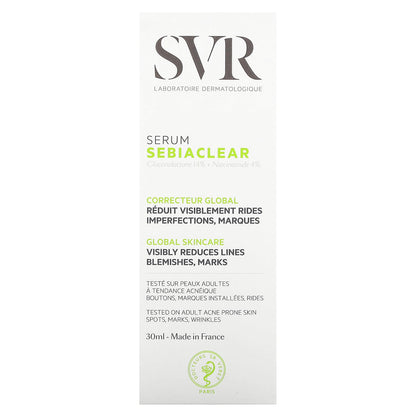 SVR, Sebiaclear, Serum, 1 fl oz (30 ml)