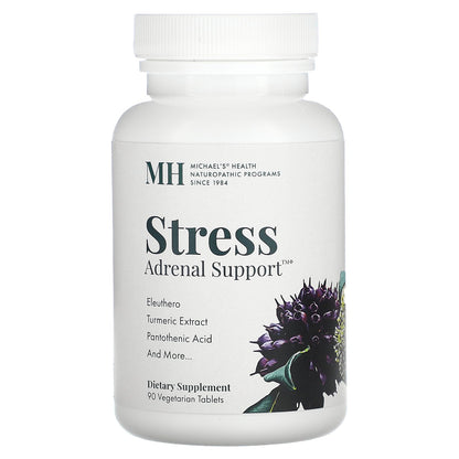 Michael's Health, Stress Adrenal Support, 90 Vegetarian Tablets