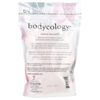 Bodycology, Bath Fizzies, Cherry Blossom, 8 Count, 2.1 oz (60 g)