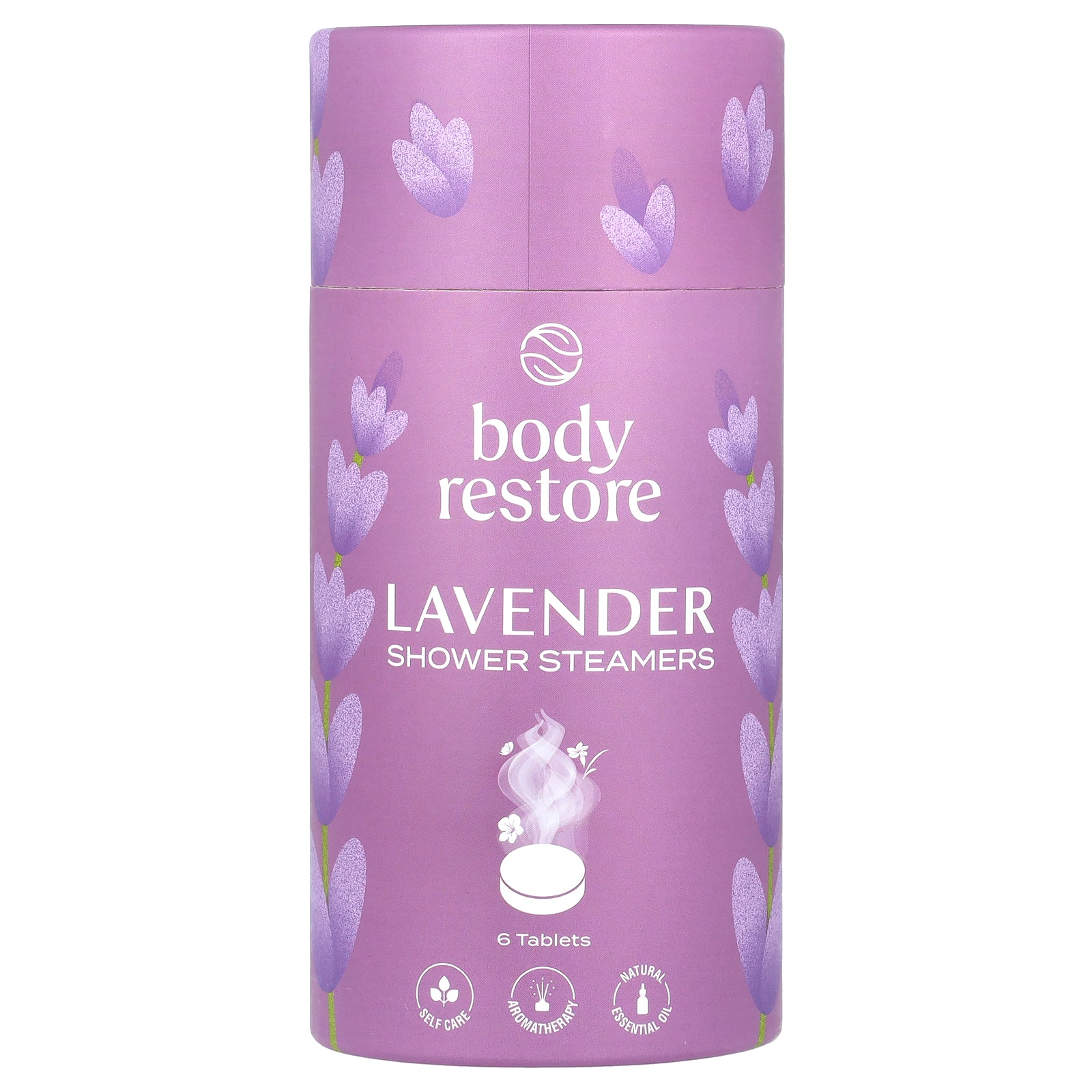 Body Restore, Shower Steamers, Lavender , 6 Tablets, 5.3 oz