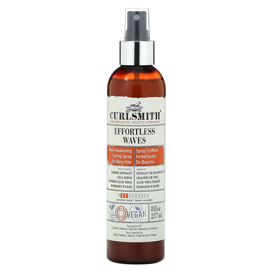 Curlsmith, Effortless Waves, Styling Spray, 8 fl oz (237 ml)