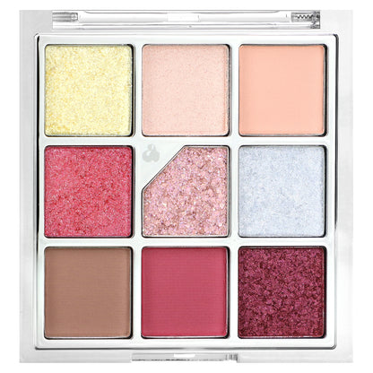 Unleashia, Glitterpedia Eyeshadow Palette, No.7 All of Peach Ade, 0.233 oz