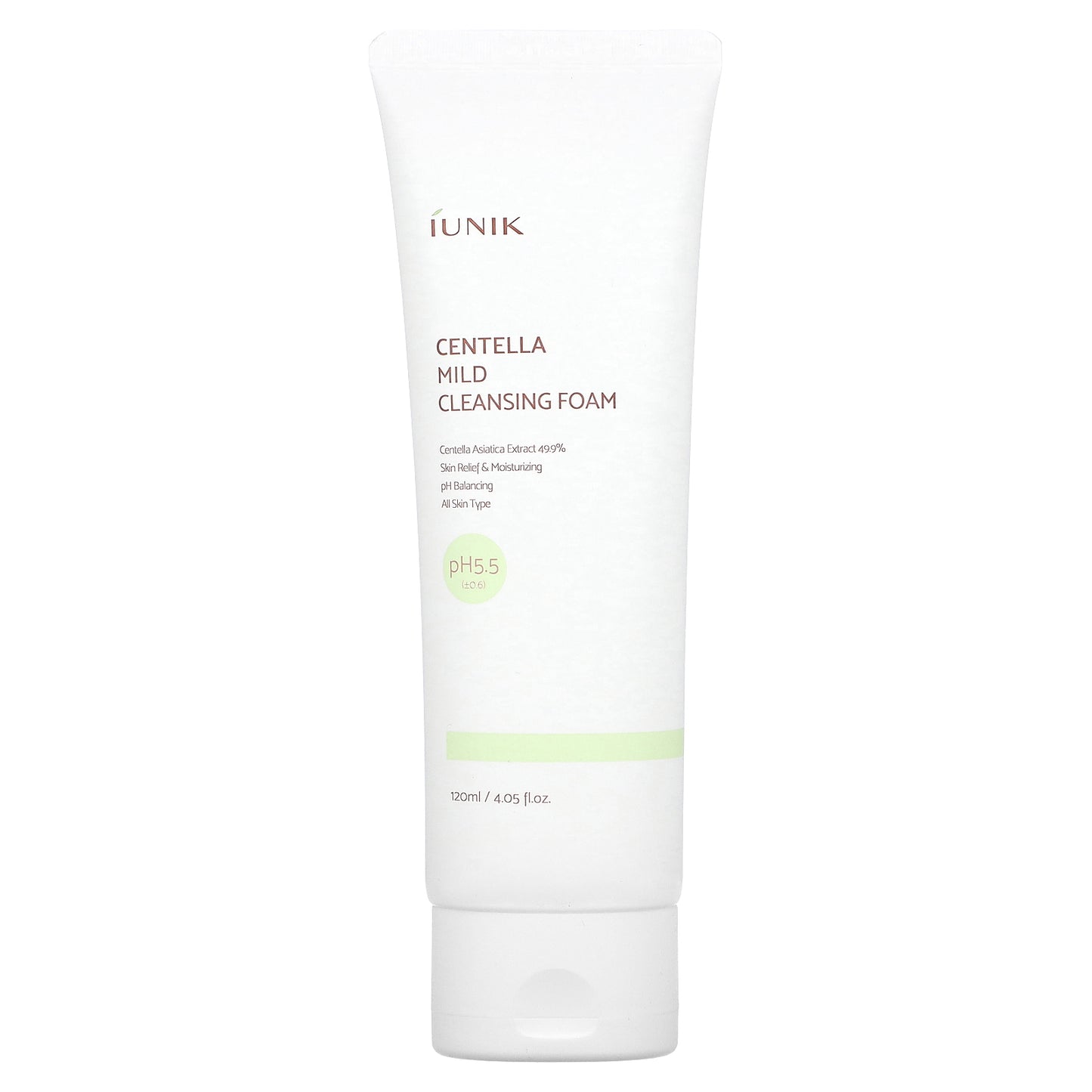 iUNIK, Centella Mild Cleansing Foam, 4.05 fl oz (120 ml)