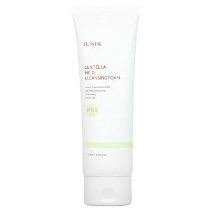 iUNIK, Centella Mild Cleansing Foam, 4.05 fl oz (120 ml)