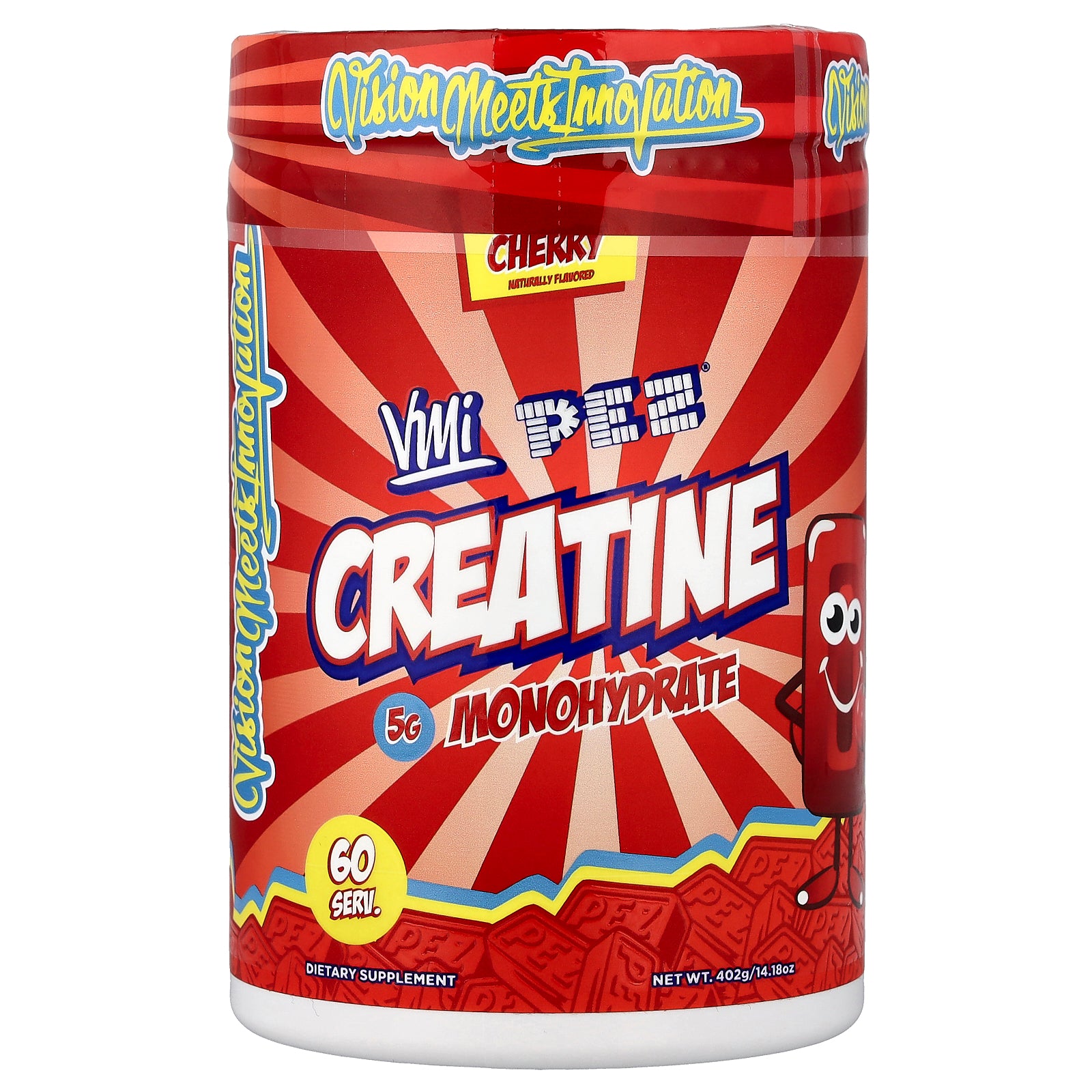 VMI Sports, Creatine Monohydrate, Pez® Cherry, 14.18 oz (402 g)