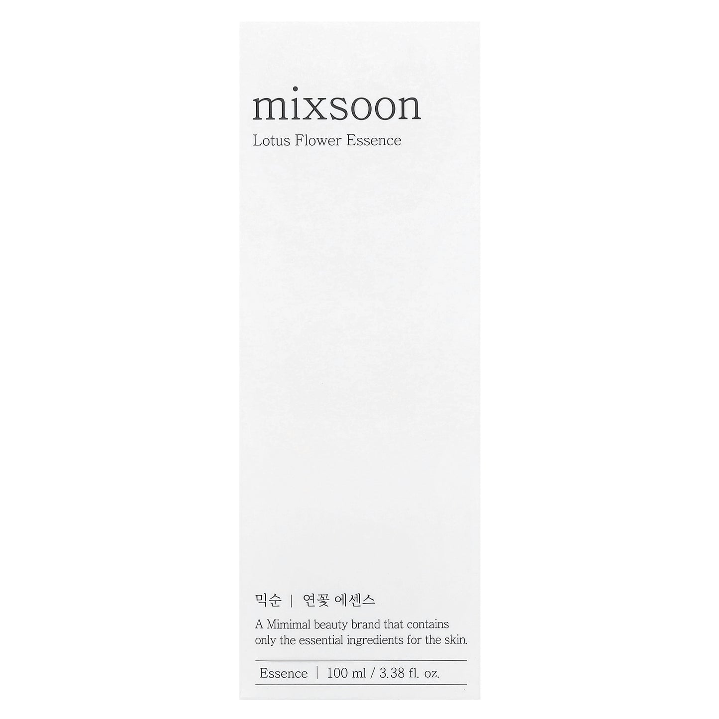 Mixsoon, Lotus Flower Essence , 3.38 fl oz (100 ml)