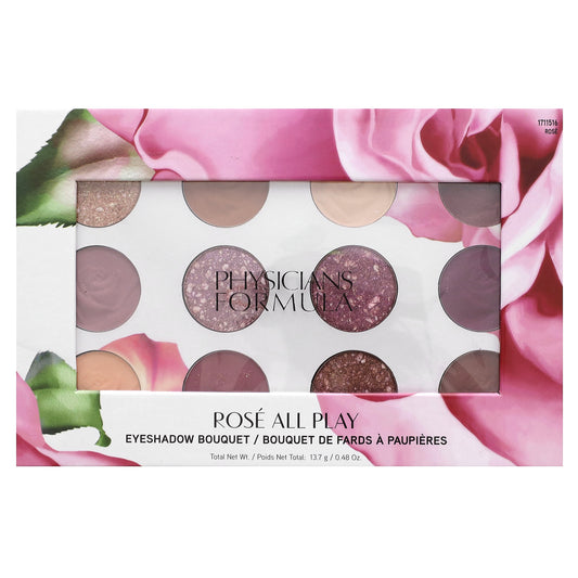 Physicians Formula, Rosé All Play, Eyeshadow Bouquet, 1711516 Rose, 0.48 oz (13.7 g)