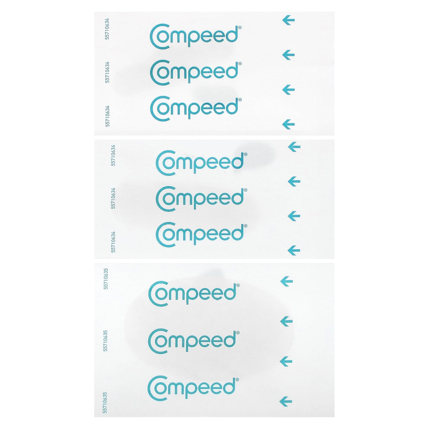 Compeed, Advanced Blister Care, Mixed Sizes, 12 Active Gel Cushions