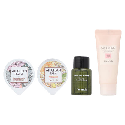 Heimish, Cleansing Set, 4 Piece Set