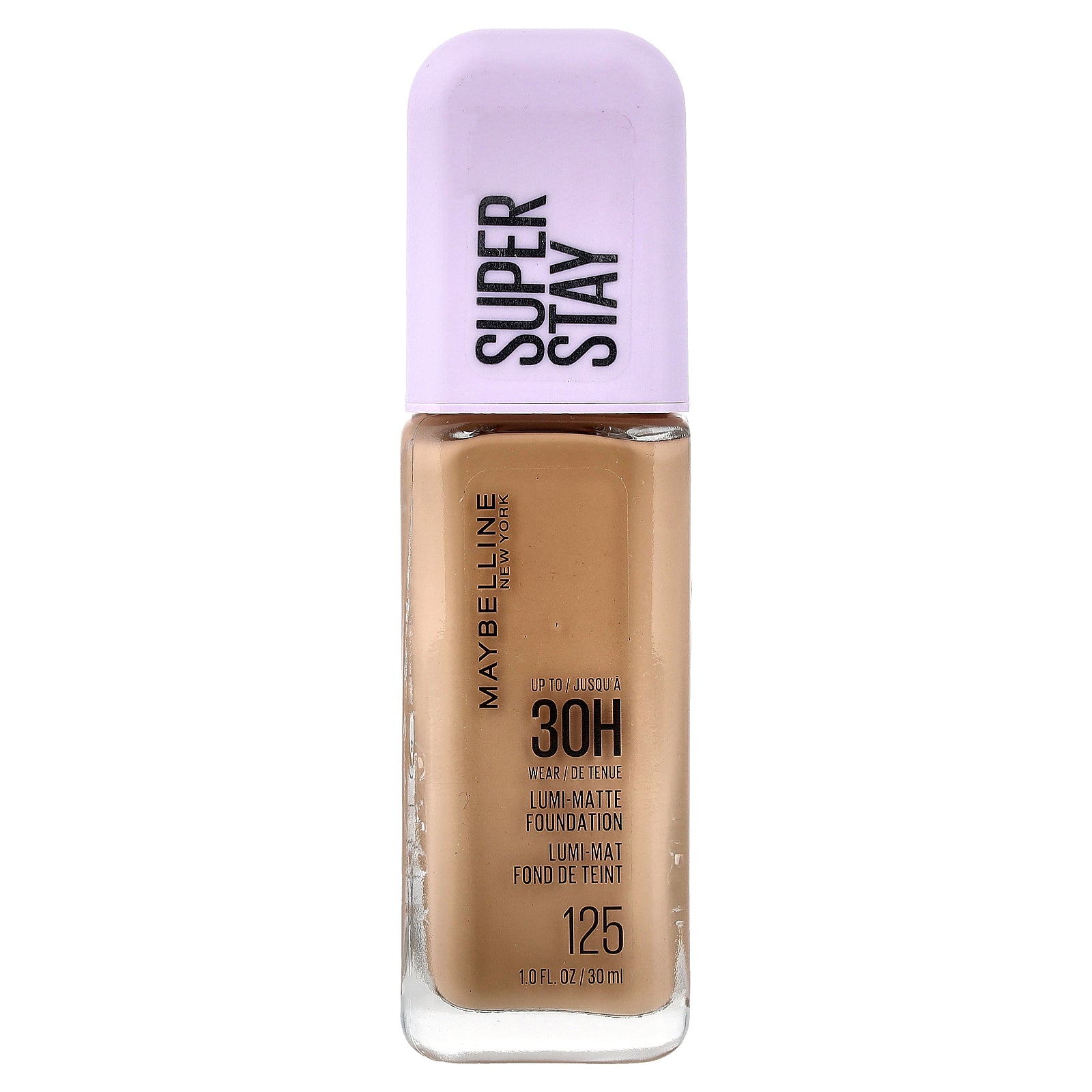 Maybelline, Super Stay, Lumi-Matte Foundation, 125, 1 fl oz (30 ml)
