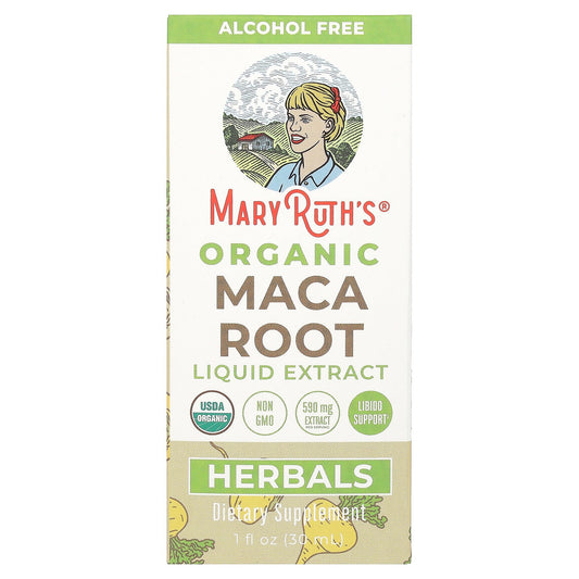 MaryRuth's, Organic Maca Root Liquid Extract, Alcohol Free, 1 fl oz (30 ml)