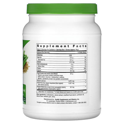 Life Extension, Wellness Code, Plant Protein Complete and Amino Acid Complex, Vanilla, 0.99 lb (450 g)