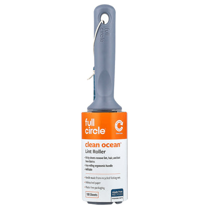 Full Circle, Clean Ocean™ Lint Roller, 100 Sheets
