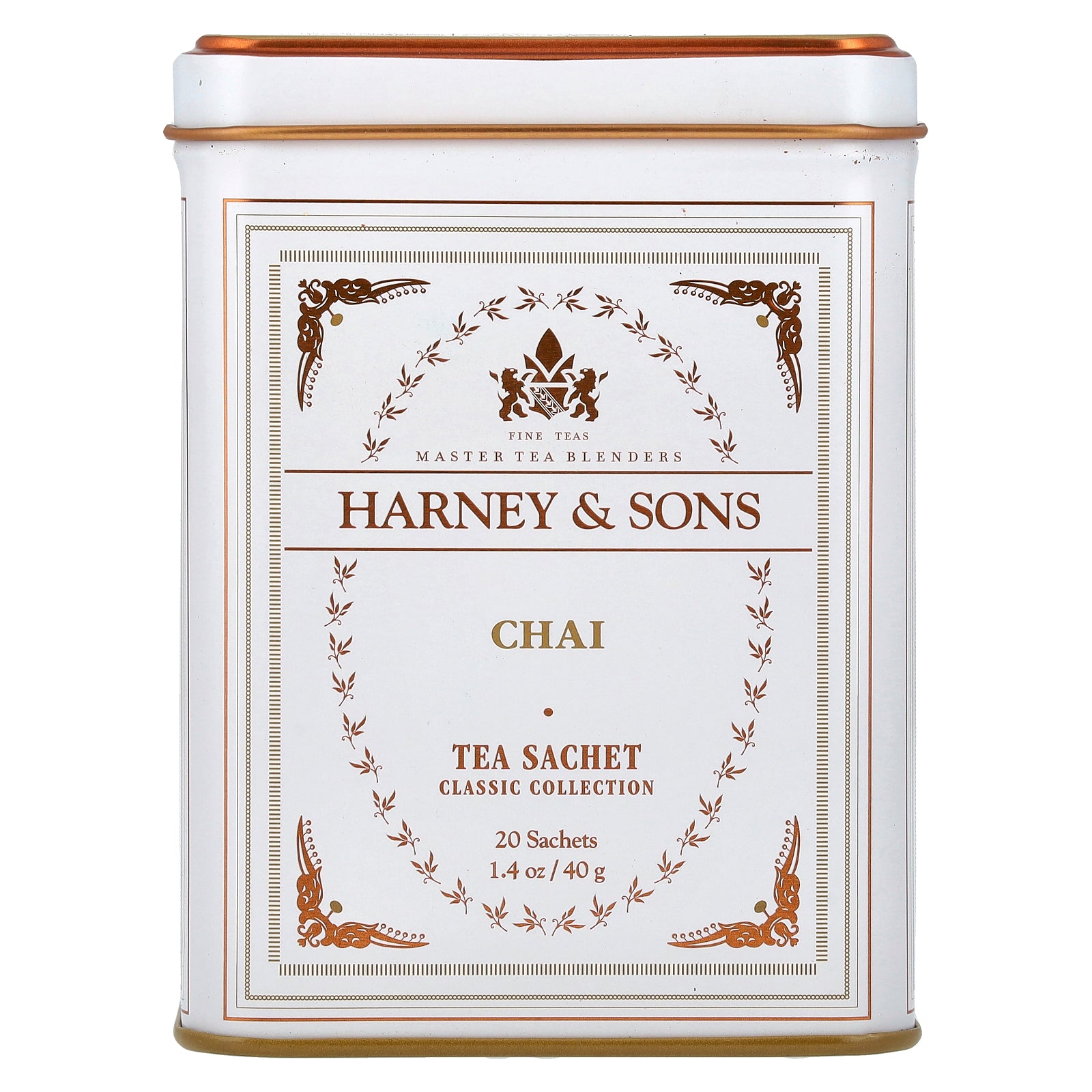 Harney & Sons, Classic Collection, Chai, 20 Sachets, 1.4 oz (40 g)