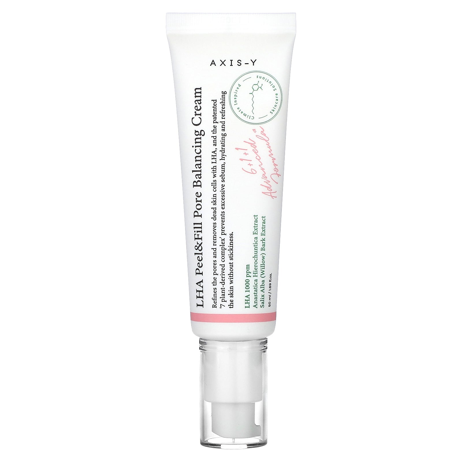 Axis-Y, LHA Peel & Fill Pore Balancing Cream, 1.69 fl oz (50 ml)