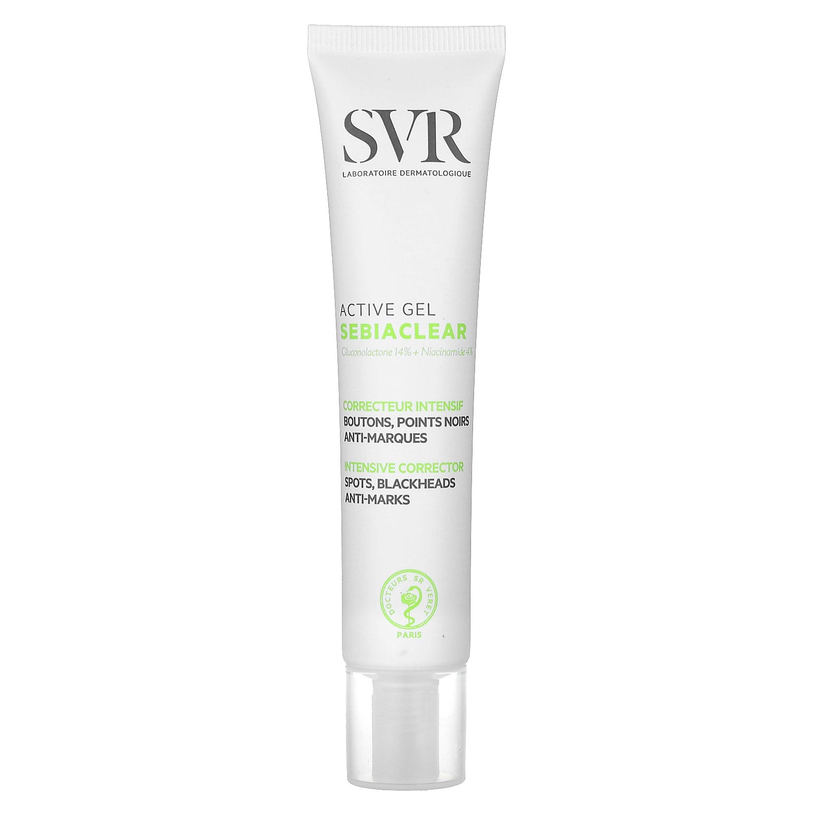 SVR, Sebiaclear, Active Gel, 1.4 fl oz (40 ml)