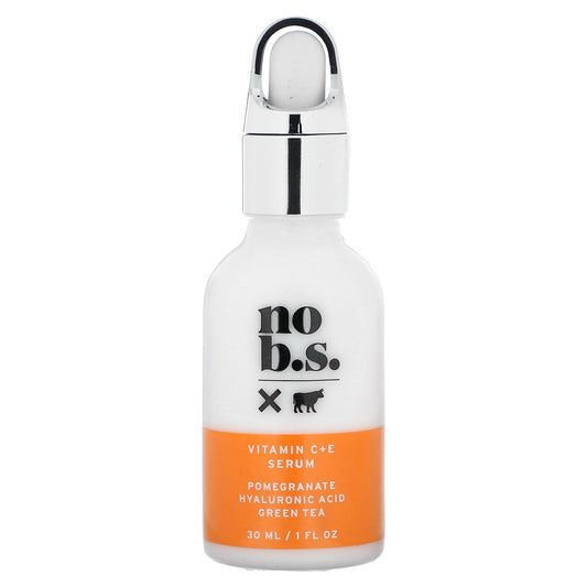 No BS Skincare, Vitamin C + E Serum, 1 fl oz (30 ml)