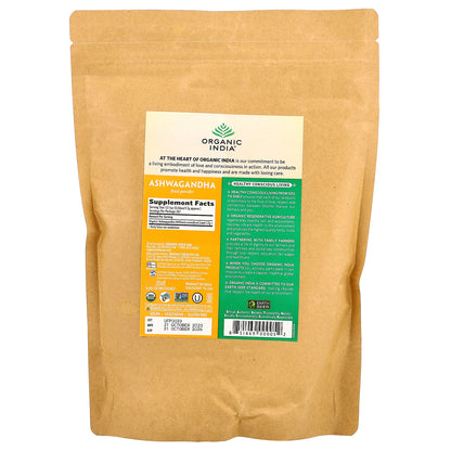 Organic India, Ashwagandha Root Powder, 16 oz (454 g)