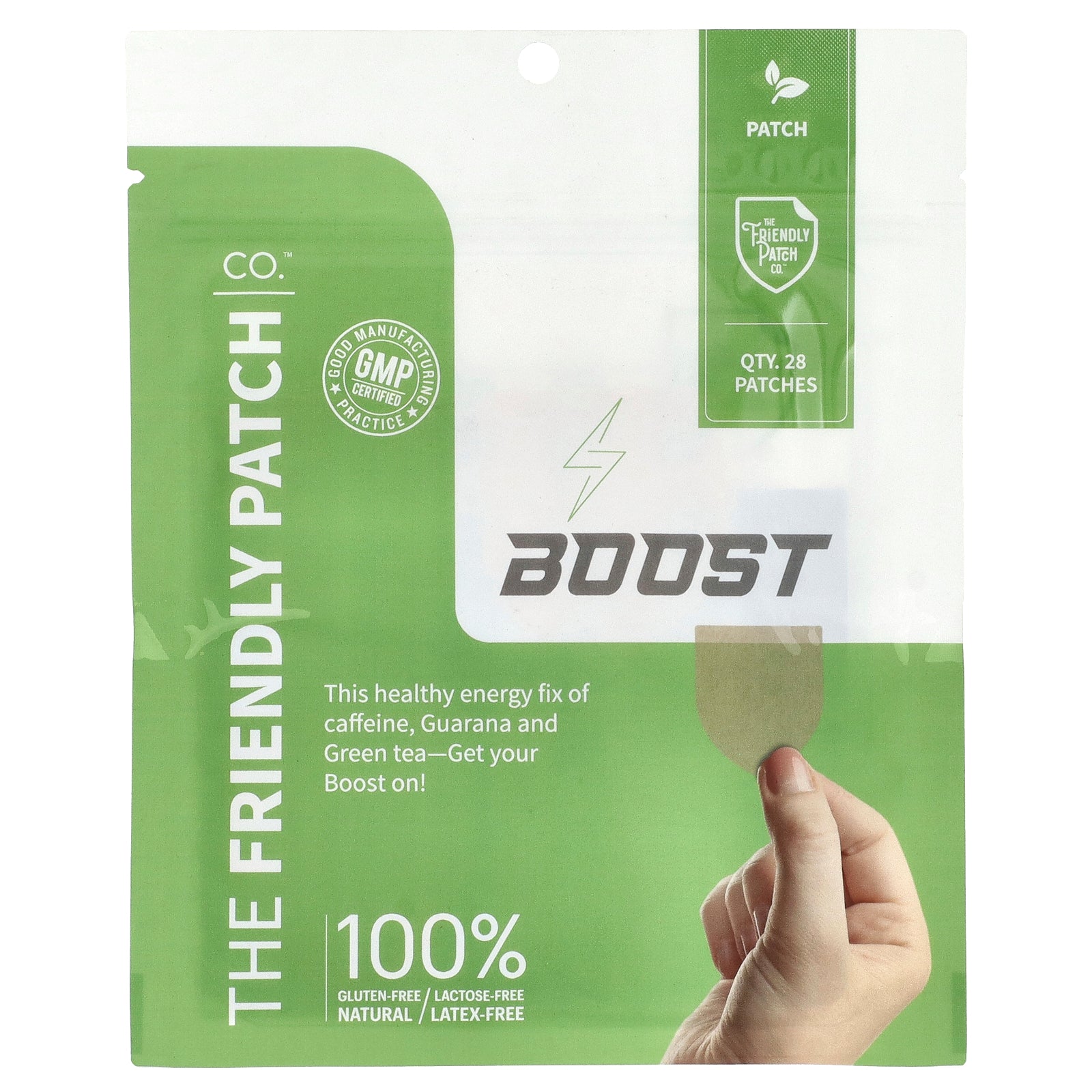 The Friendly Patch, Boost, Energy Patch, 28 Patches