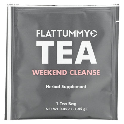 Flat Tummy, Weekend Cleanse, 8 Tea Bags, 0.41 oz (11.6 g)