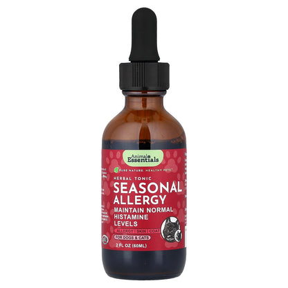 Animal Essentials, Seasonal Allergy, For Dogs & Cats, 2 fl oz (60 ml)