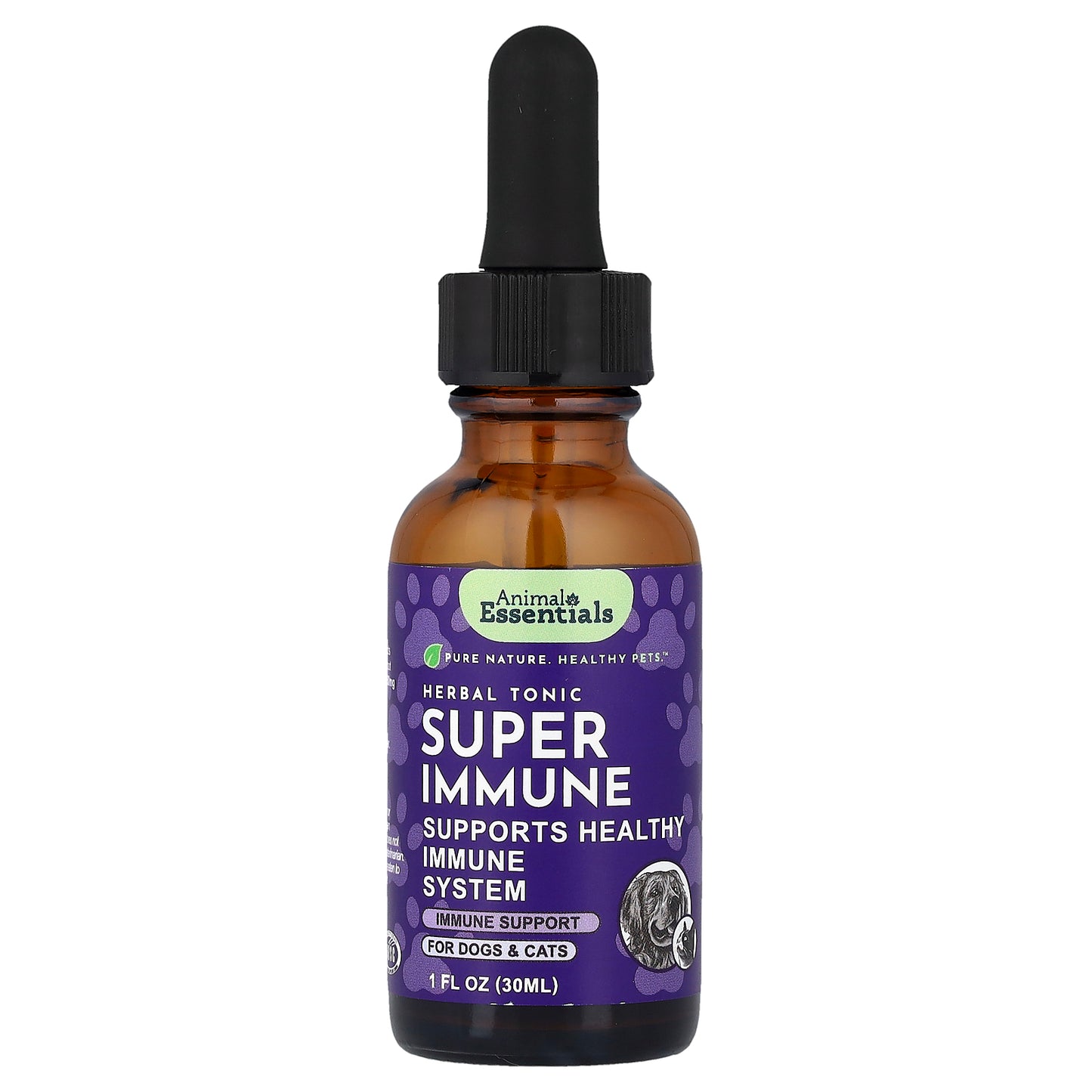 Animal Essentials, Super Immune, For Dogs & Cats, 1 fl oz (30 ml)