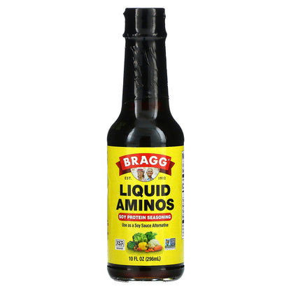 Bragg, Liquid Aminos, Soy Protein Seasoning, 10 fl oz (296 ml)