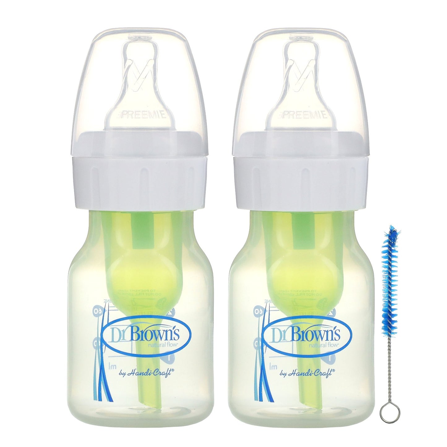 Dr. Brown's, Natural Flow, Anti-Colic Bottle, P/0+Months, 2 Pack, 2 oz (60 ml) Each