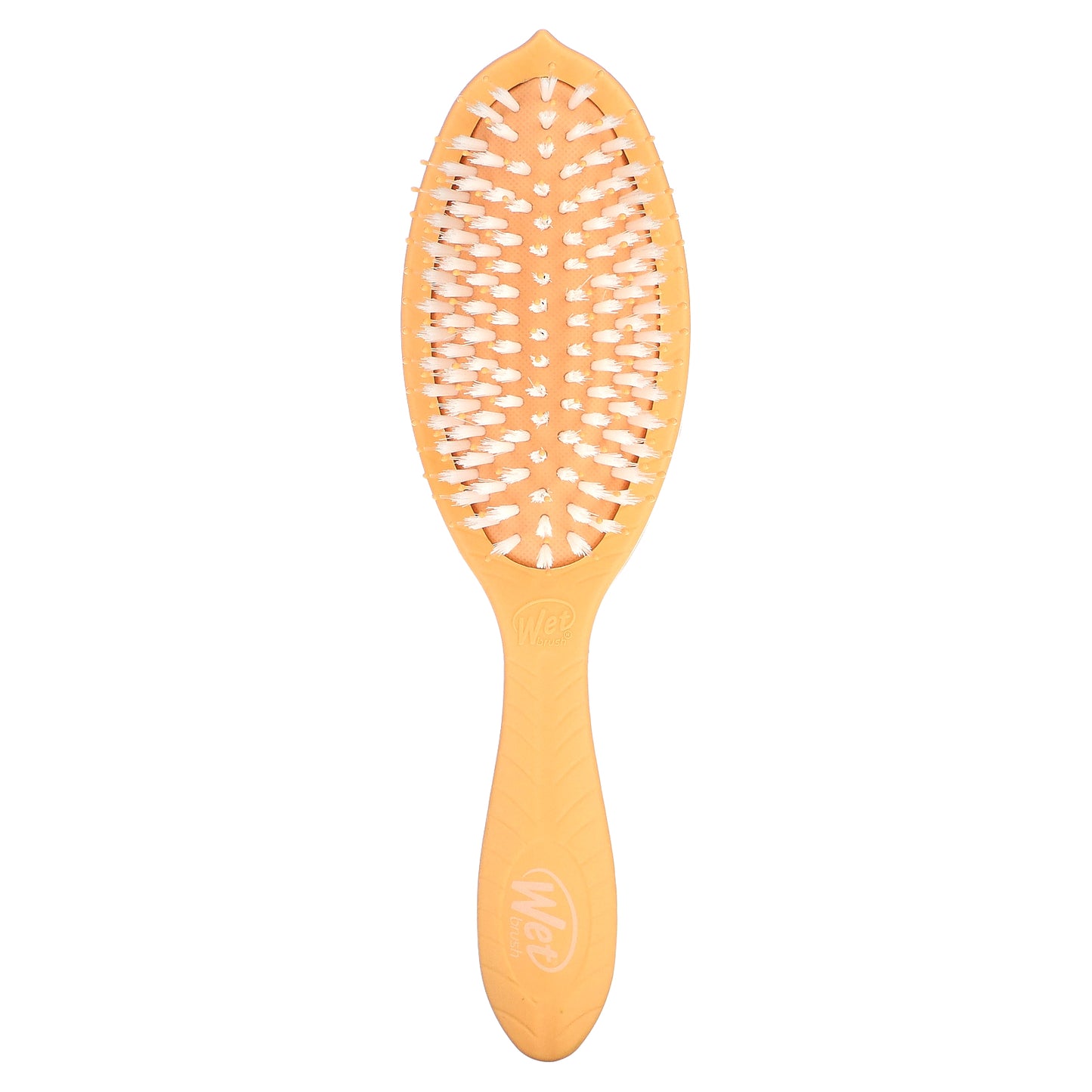 Wet Brush, Go Green Coconut Oil Infused Treatment & Shine Brush, Orange, 1 Brush