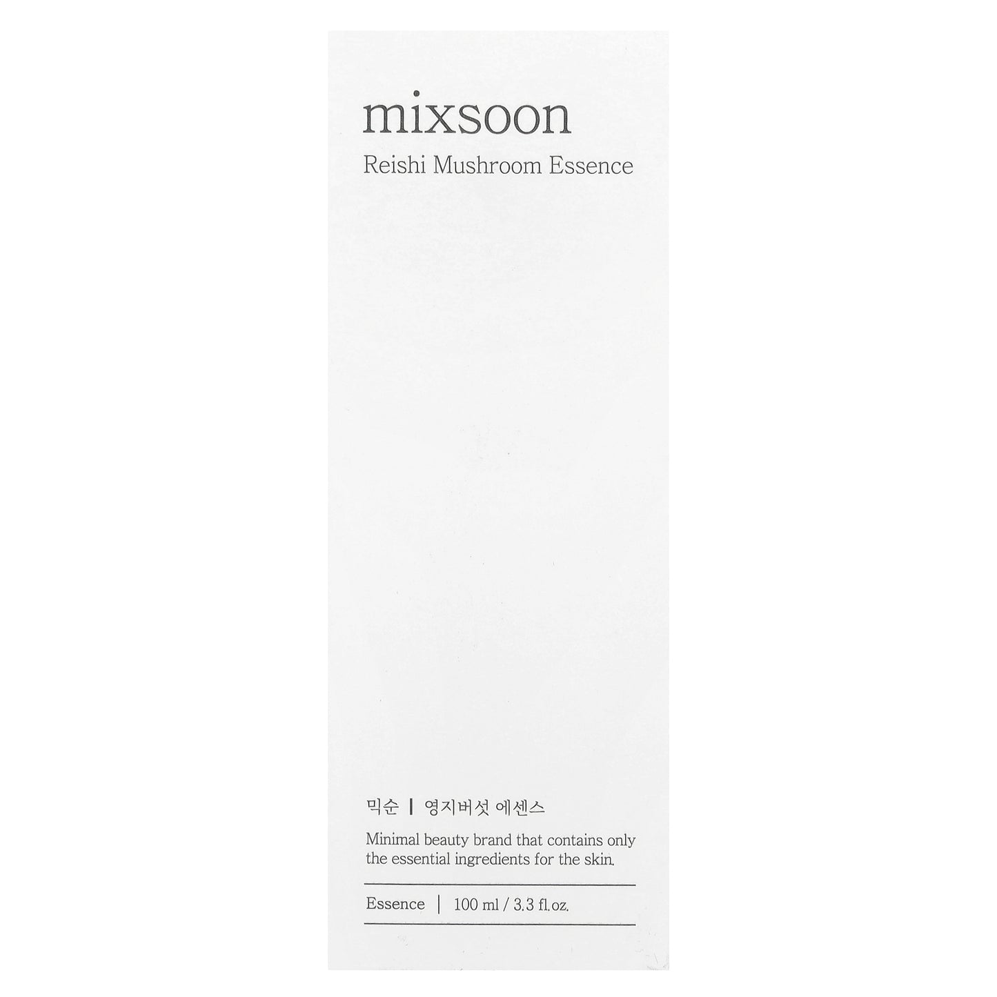 Mixsoon, Reishi Mushroom Essence, 3.3 fl oz (100 ml)