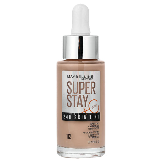 Maybelline, Super Stay, 24H Skin Tint, 112, 1 fl oz (30 ml)