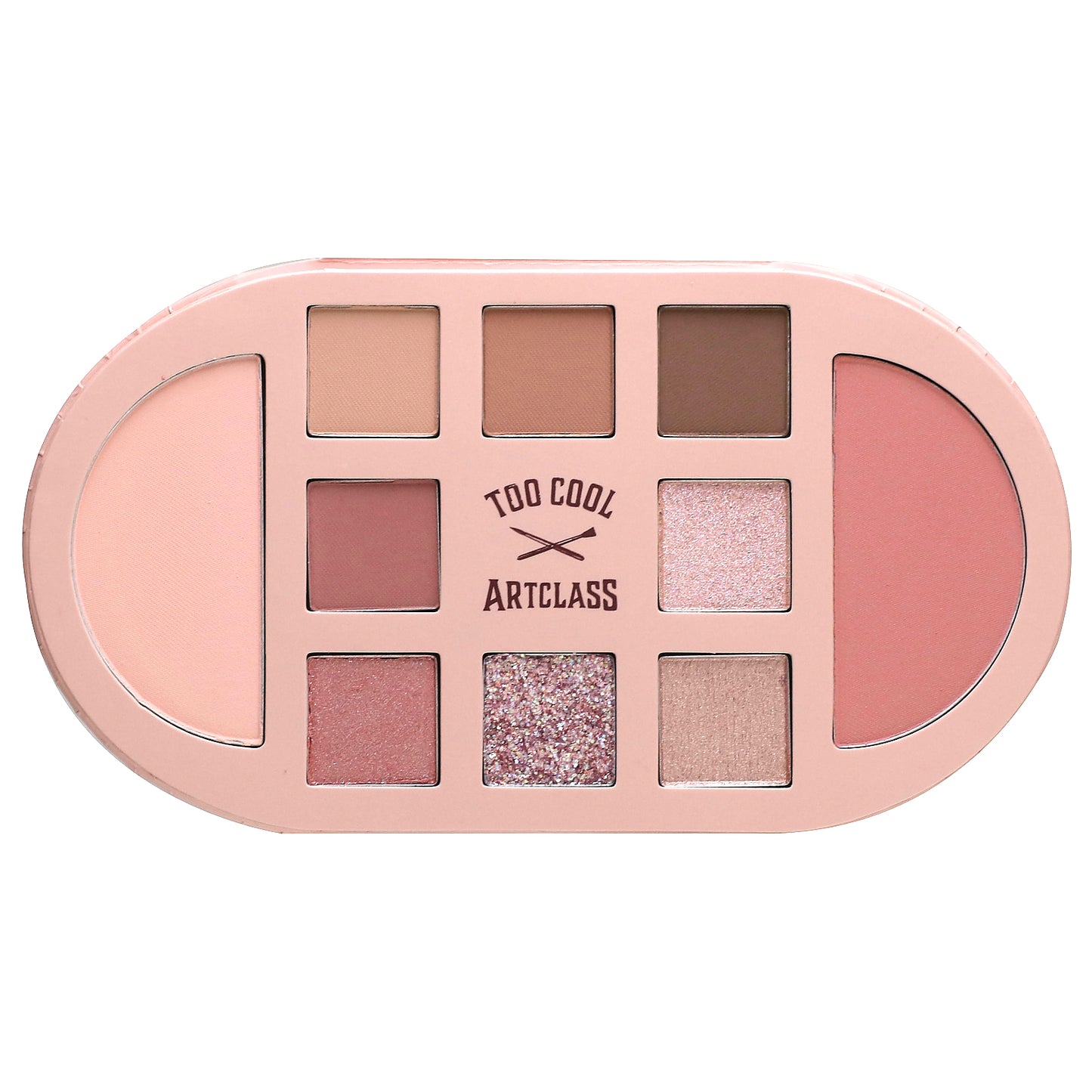 Too Cool for School, Artclass, Color Director Multi-Mood Palette, 02 Rosy Log, 0.56 oz (16 g)