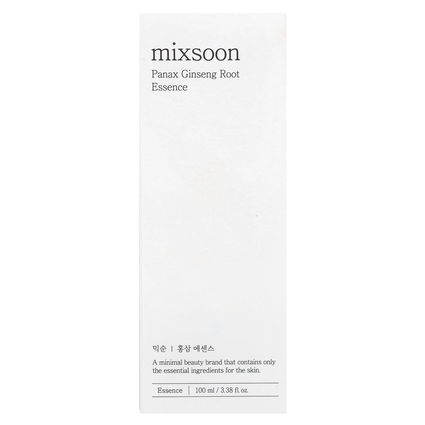 Mixsoon, Panax Ginseng Root Essence, 3.38 fl oz (100 ml)