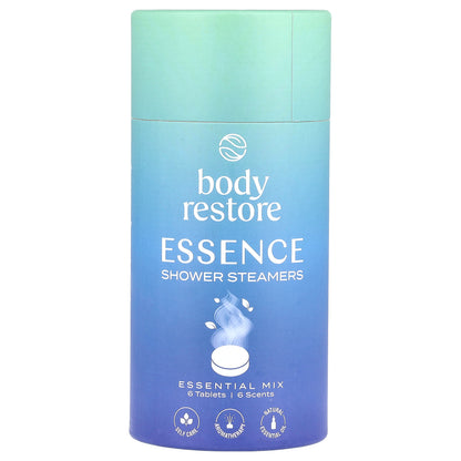 Body Restore, Essence Shower Steamers, Essential Mix, 6 Tablets, 5.3 oz