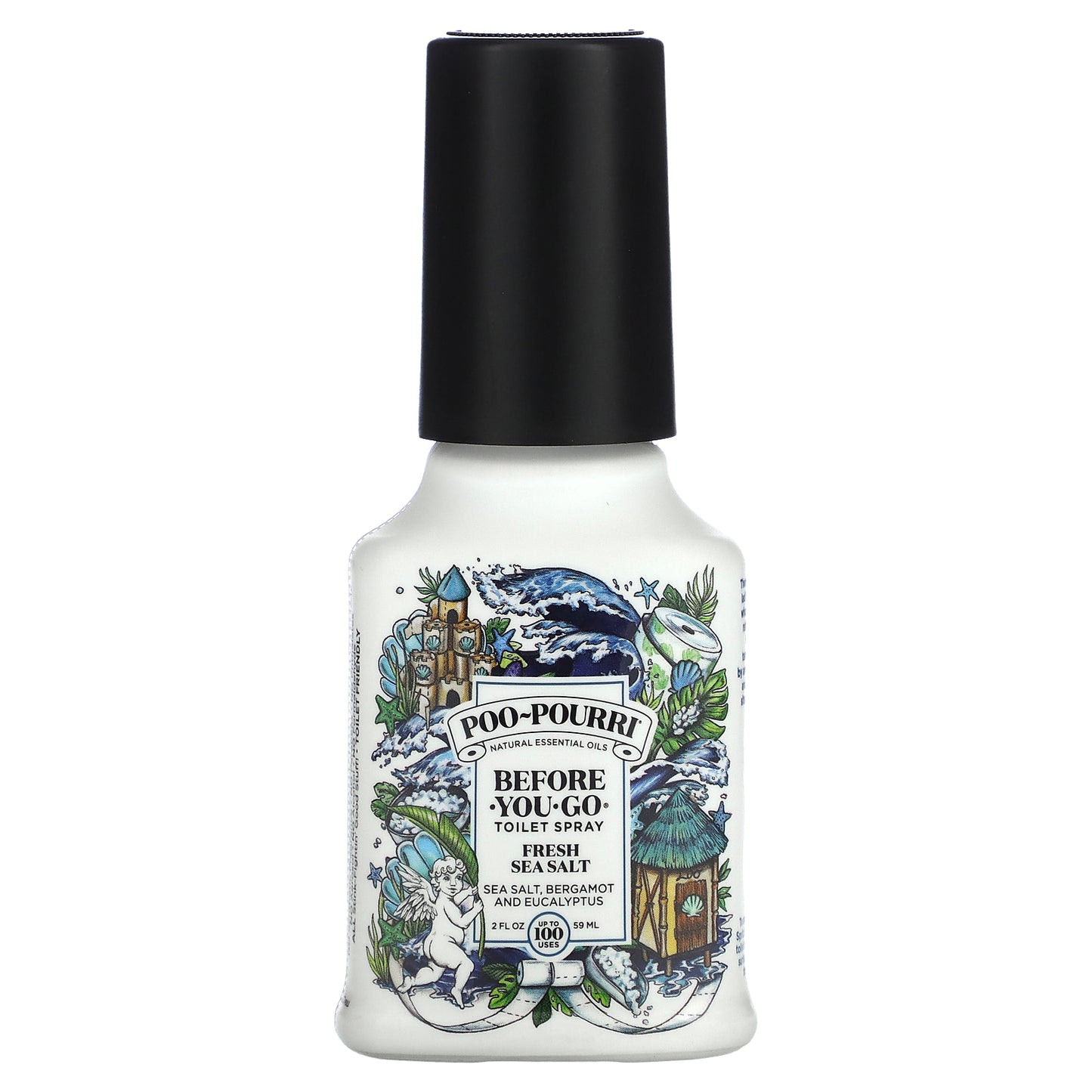 Poo-Pourri, Before-You-Go® Toilet Sprays, Fresh Sea Salt, 2 fl oz (59 ml)