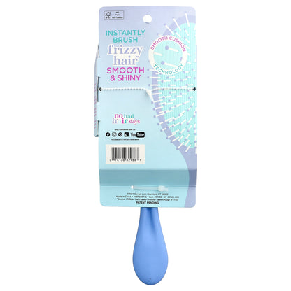 Conair, No Frizz Days Hair Brush, XL, Blue, 1 Brush