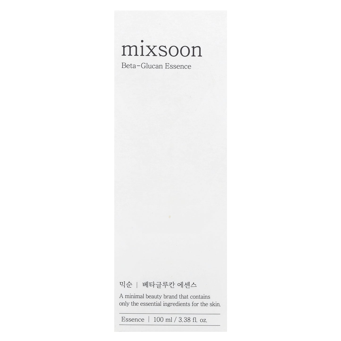 Mixsoon, Beta-Glucan Essence , 3.38 fl oz (100 ml)