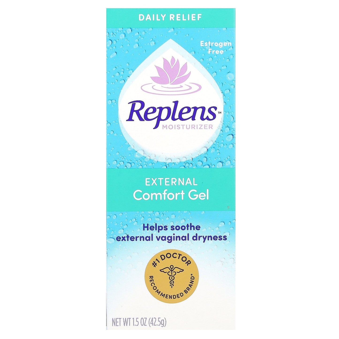 Replens, External Comfort Gel Moisturizer, 1.5 oz (42.5 g)