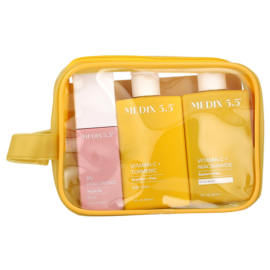 Medix 5.5, Glow On-The-Go Travel Set, 4 Pieces