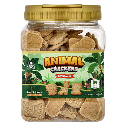 ChocZero, Animal Crackers, Cinnamon, 12 oz (340 g)