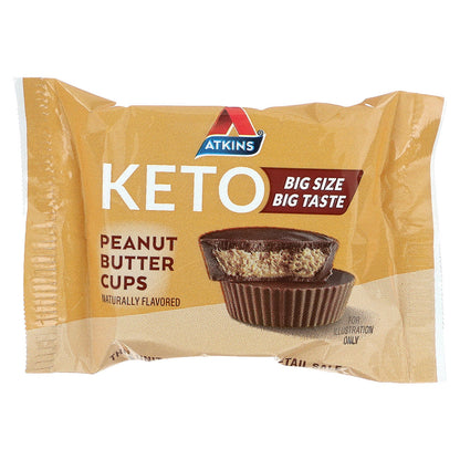 Atkins, Peanut Butter Cups, 8 Cups, 1.06 oz (30 g) Each